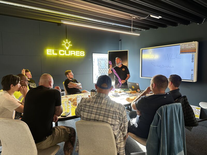Team meeting in progress